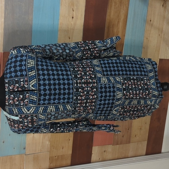 NWT size zero petite loft lined dress button cuffs - Picture 3 of 6